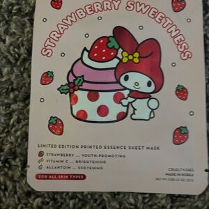 Crème Shop x My Melody ❀ Strawberry Sweetness ❀ Limited Edition Face Mask